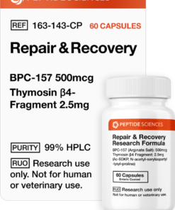 Repair and Recovery (60 Capsules) (Stable BPC-157 Arginate, Thymosin Beta-4 Fragment)