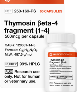 Thymosin Beta-4 Fragment (1-4) (Ac-SDKP) 500mcg (60 Capsules