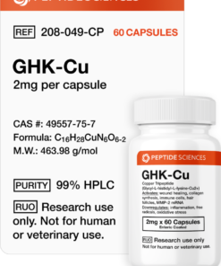 GHK-Cu (2mg x 60 Capsules) (Copper Tripeptide