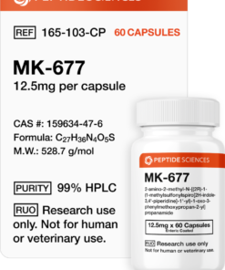 MK-677 (Ibutamoren) 12.5mg (60 Capsules